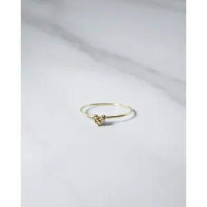 14kt Coronet Diamond Ring