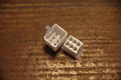 2.8mm 6 Pin Connector Terminals Adapters 5 Set