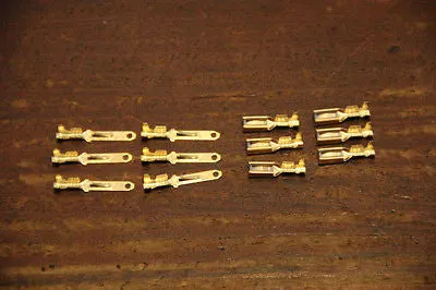 2.8mm 6 Pin Connector Terminals Adapters 5 Set