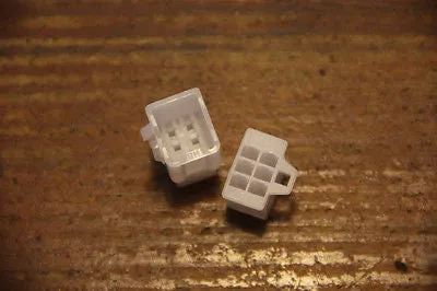 2.8mm 6 Pin Connector Terminals Adapters 5 Set
