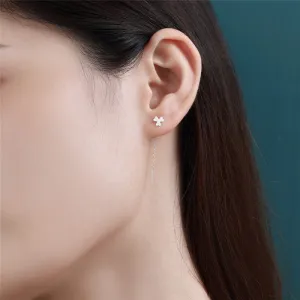 4.5cm S925 Silver Ear Thread