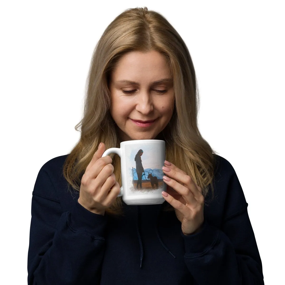 A Girl and Her Dog Mug