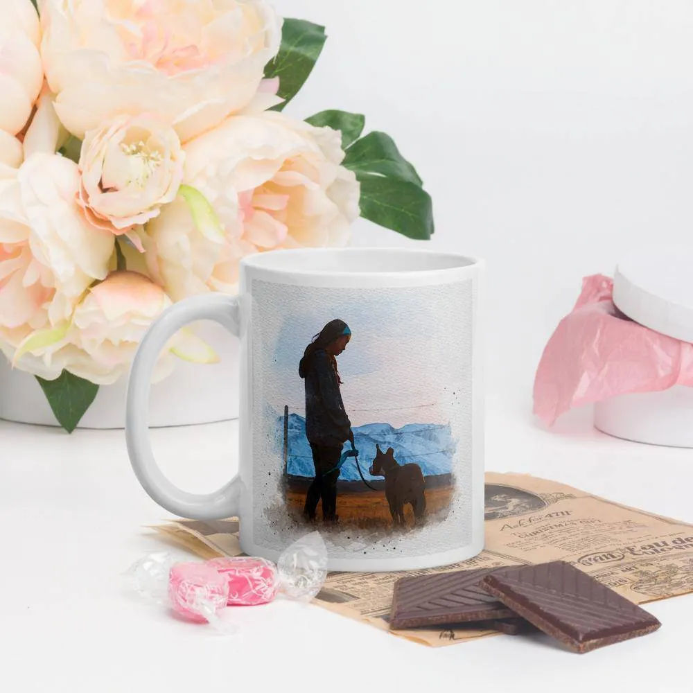 A Girl and Her Dog Mug