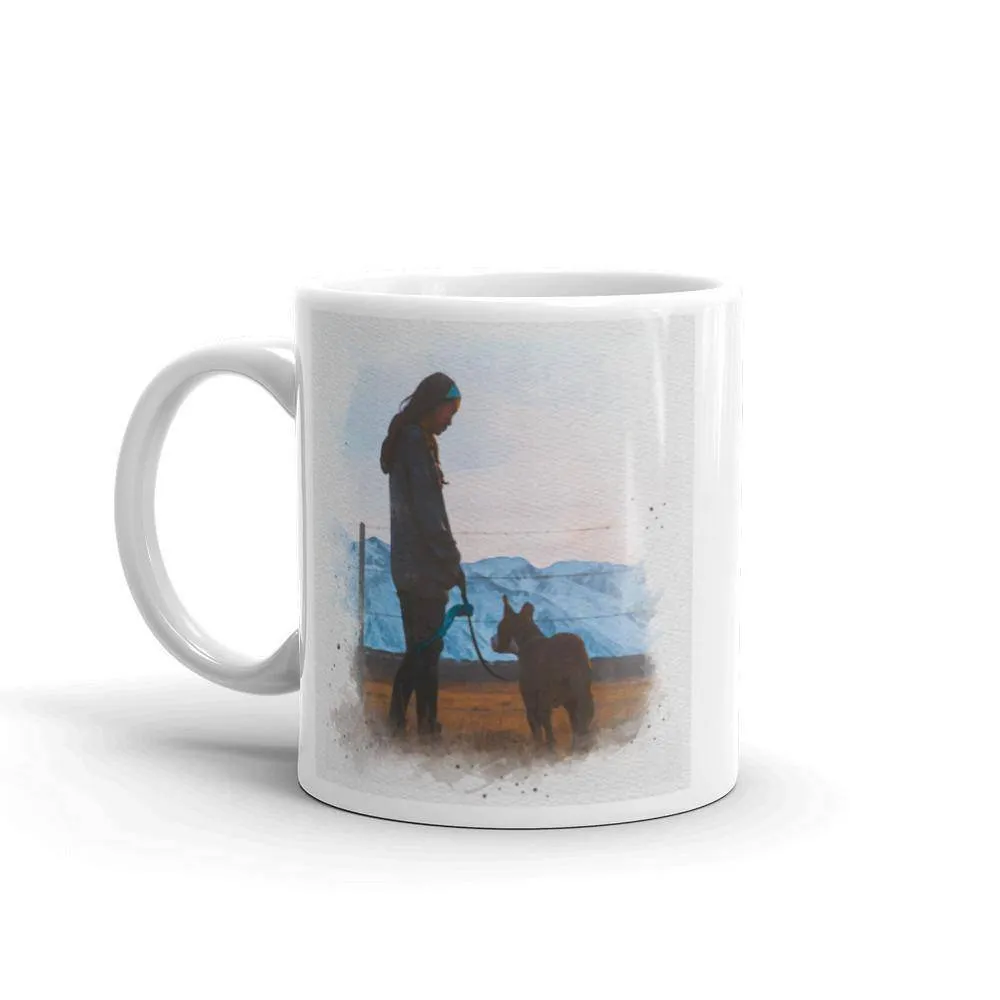 A Girl and Her Dog Mug