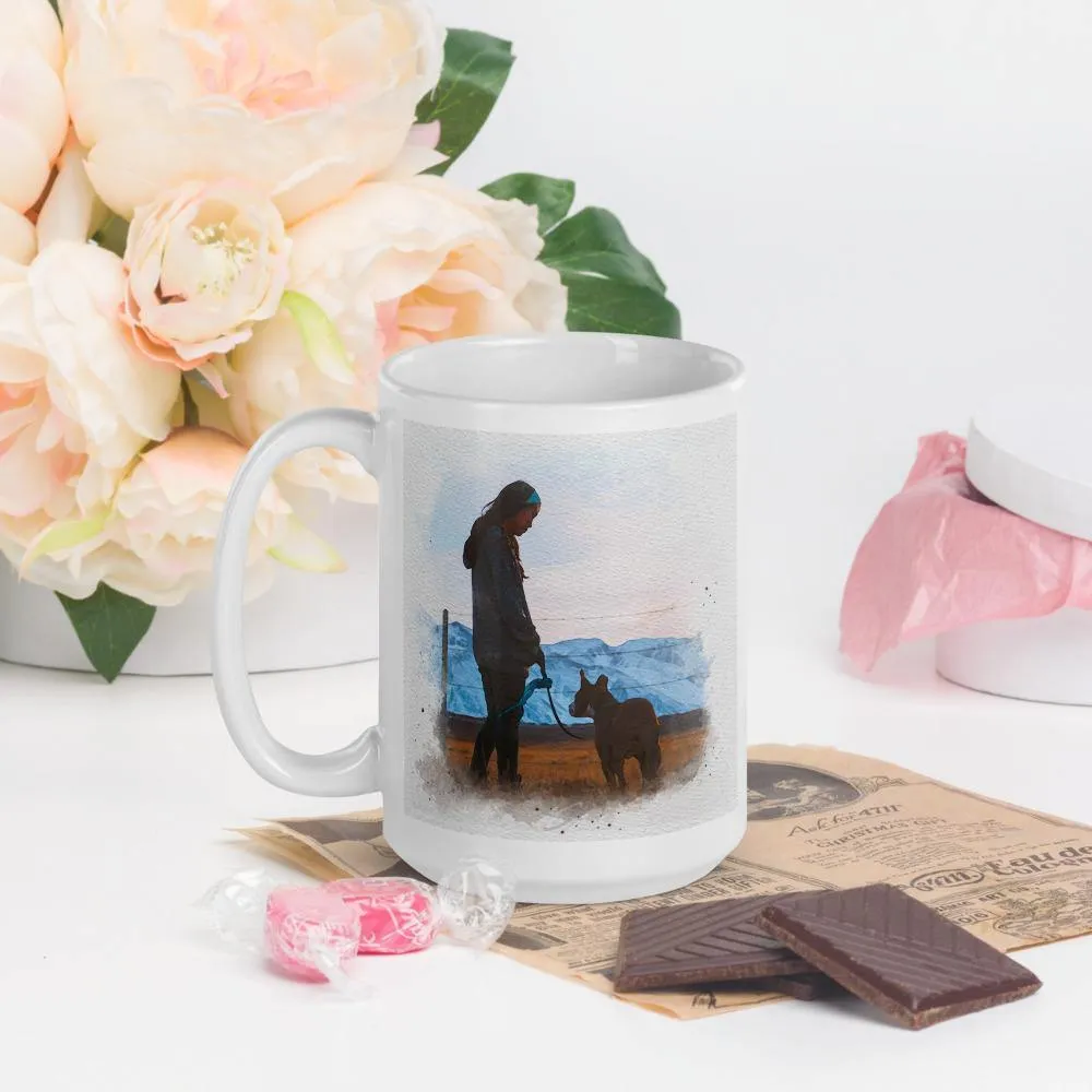 A Girl and Her Dog Mug