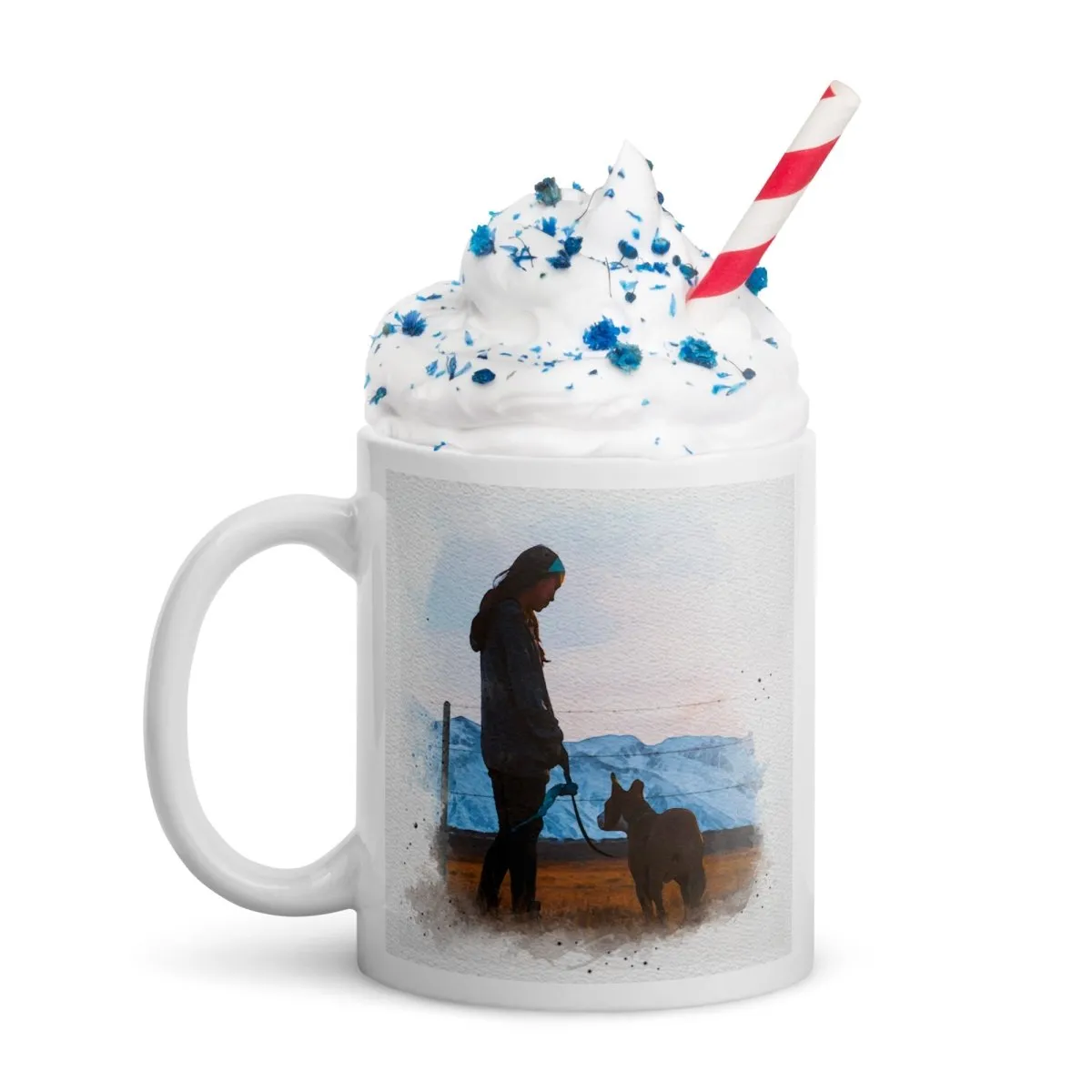 A Girl and Her Dog Mug