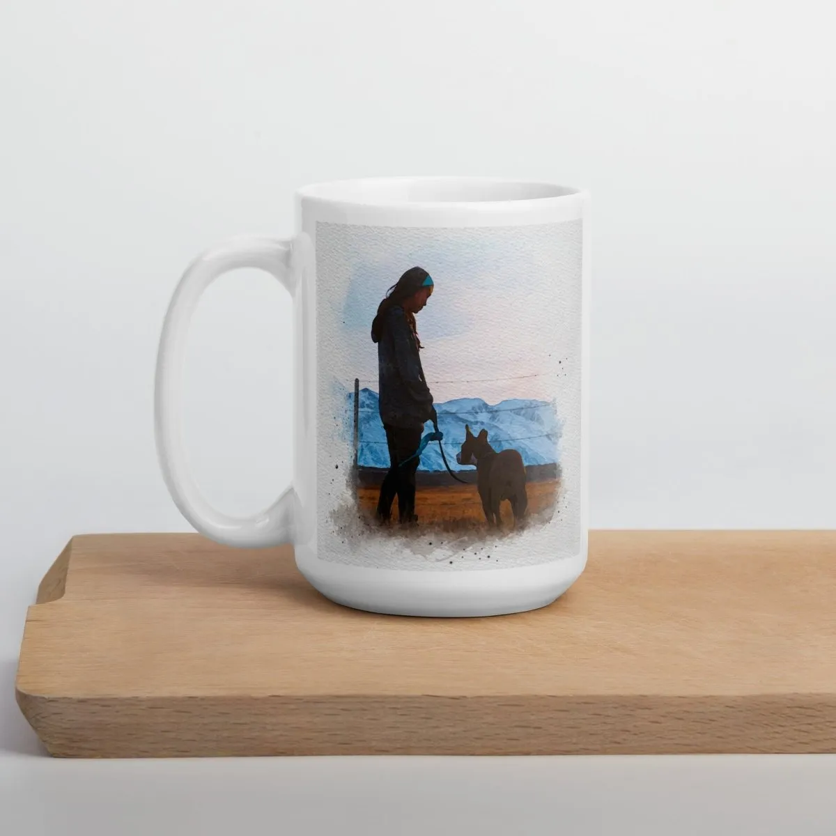 A Girl and Her Dog Mug