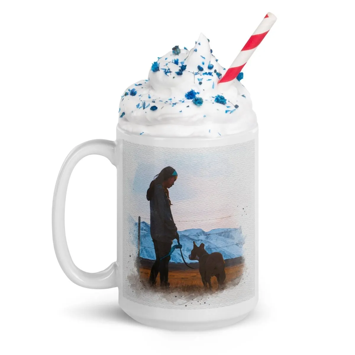A Girl and Her Dog Mug
