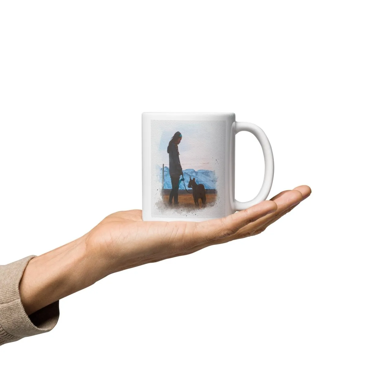 A Girl and Her Dog Mug