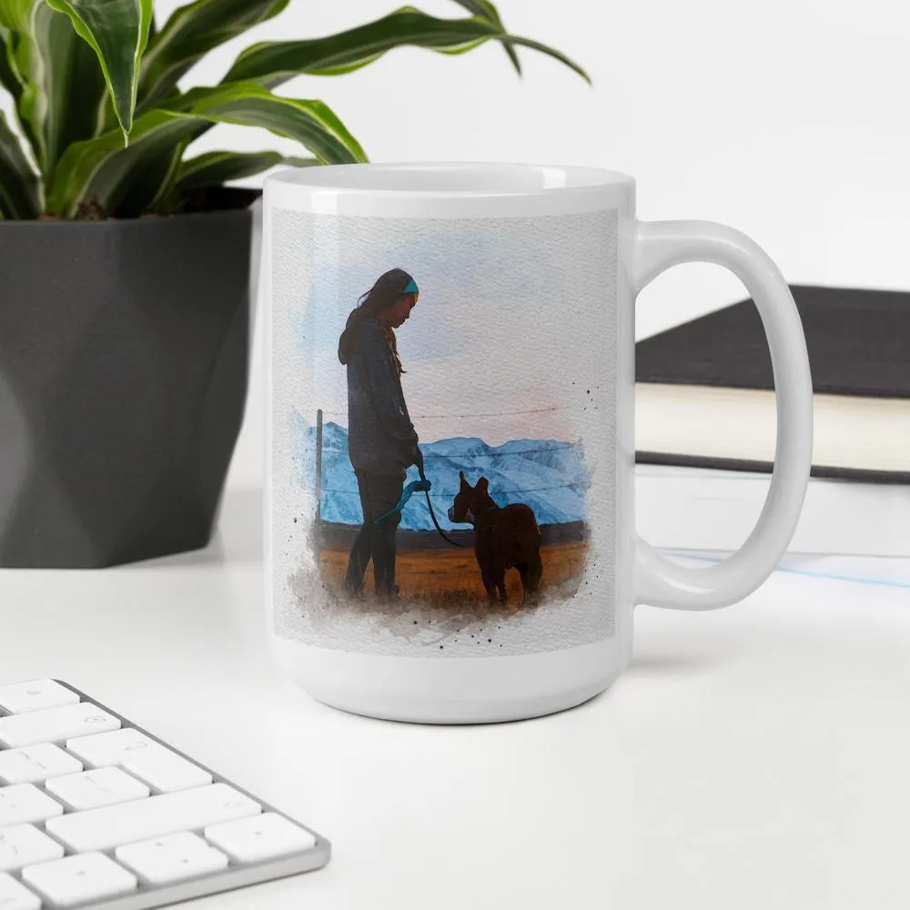 A Girl and Her Dog Mug