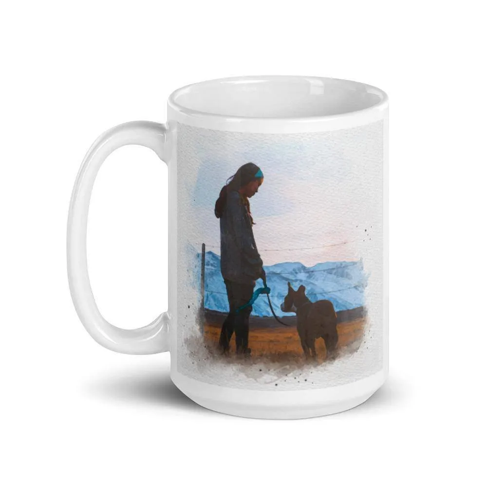 A Girl and Her Dog Mug
