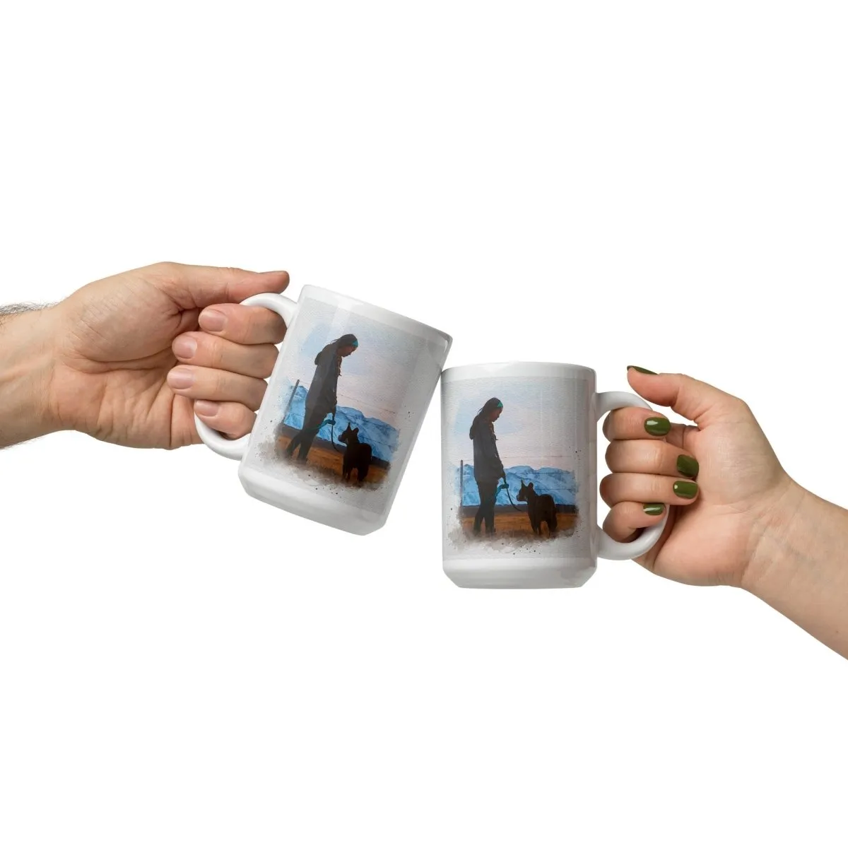 A Girl and Her Dog Mug