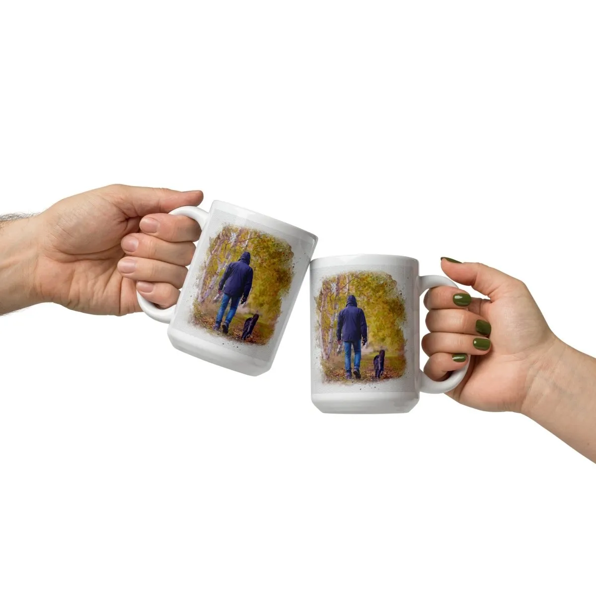 A Man and His Dog Mug