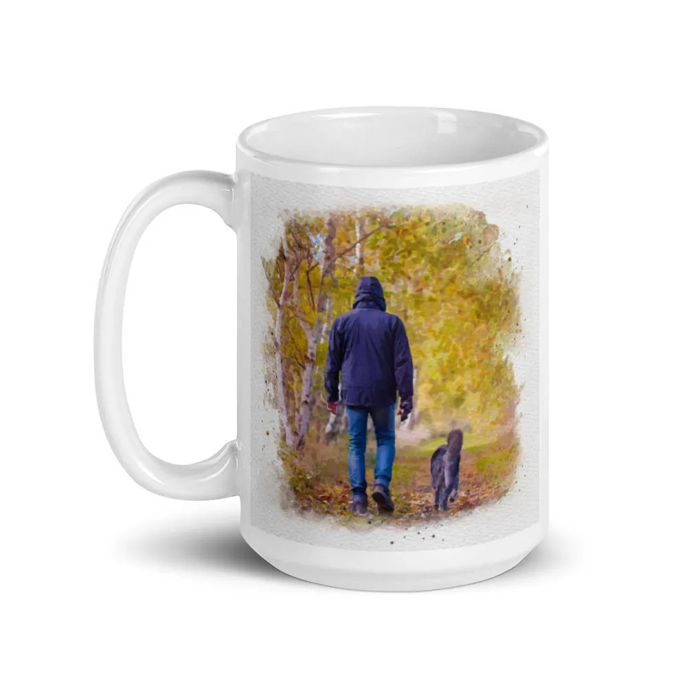 A Man and His Dog Mug