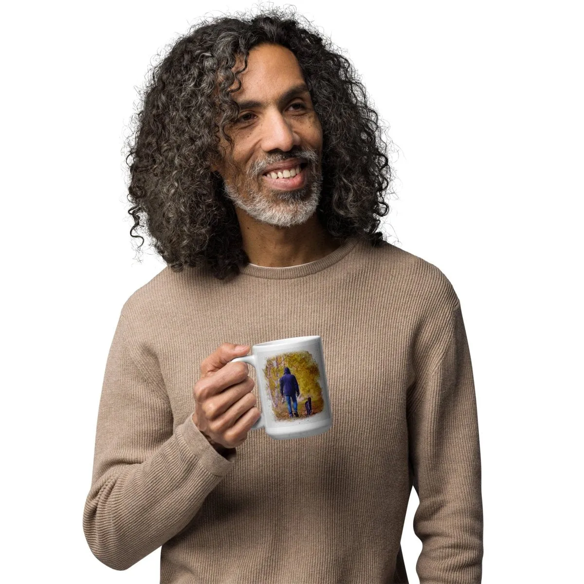 A Man and His Dog Mug