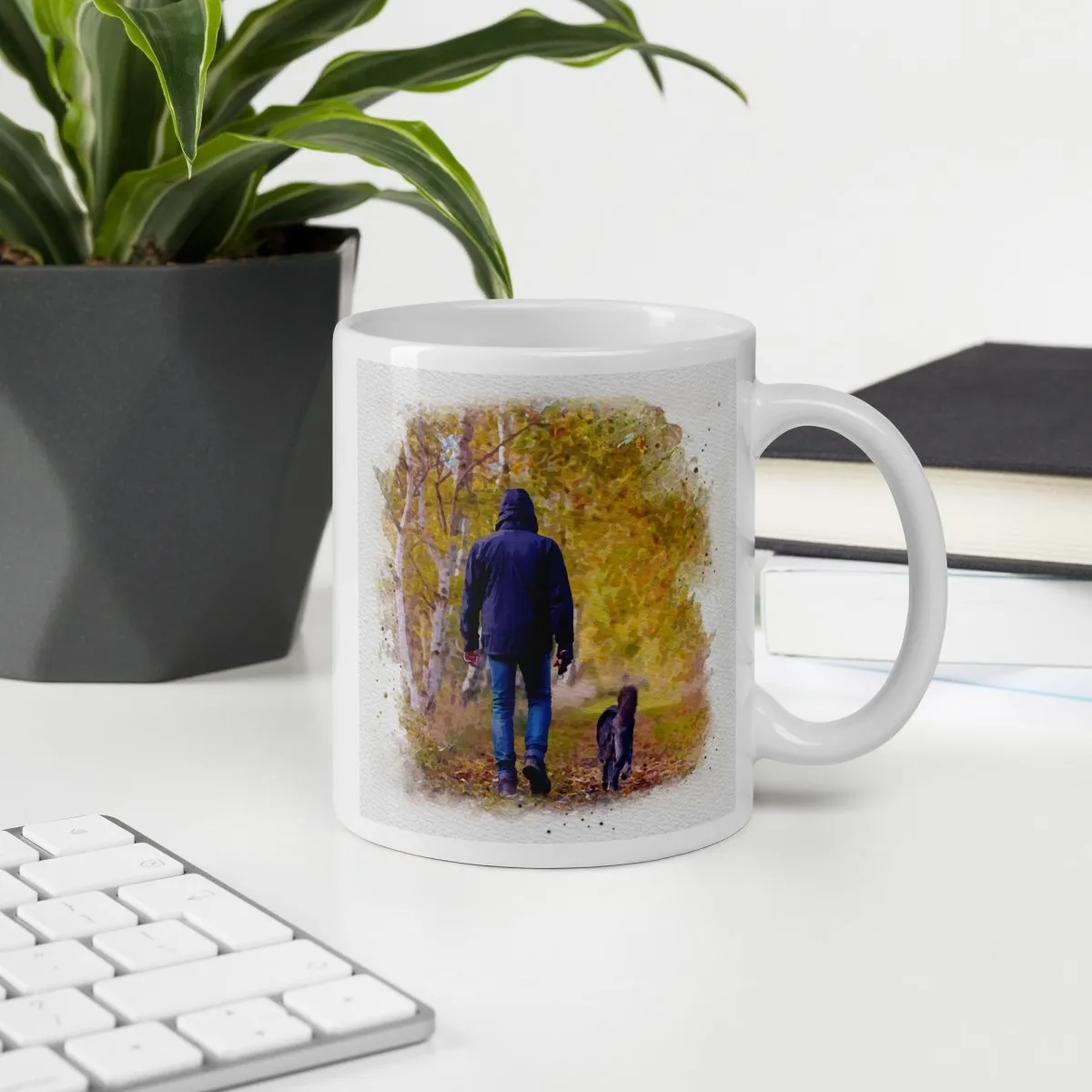 A Man and His Dog Mug