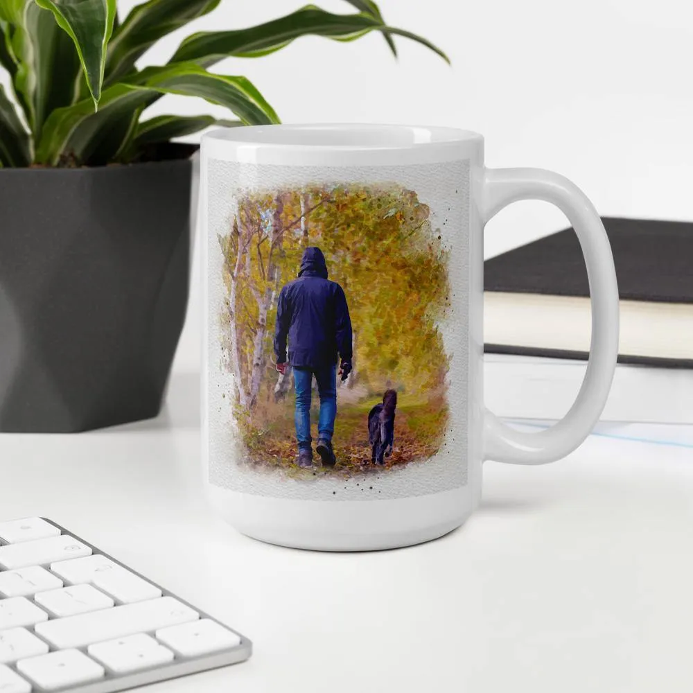 A Man and His Dog Mug