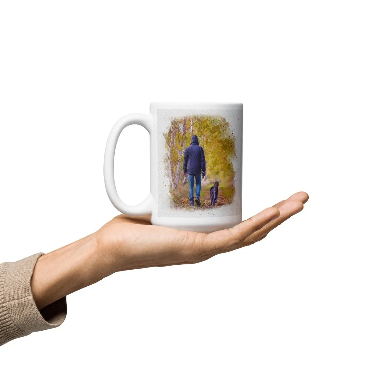 A Man and His Dog Mug