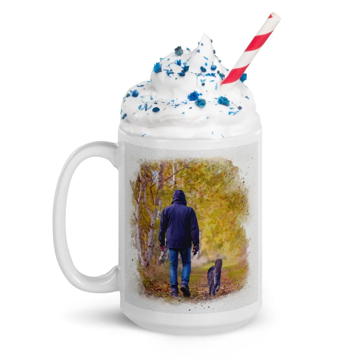 A Man and His Dog Mug
