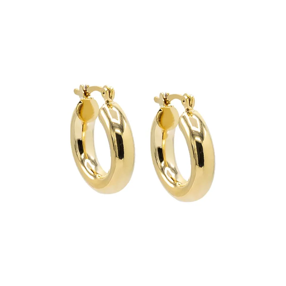 Adina's Chunky Hollow Hoop Earring