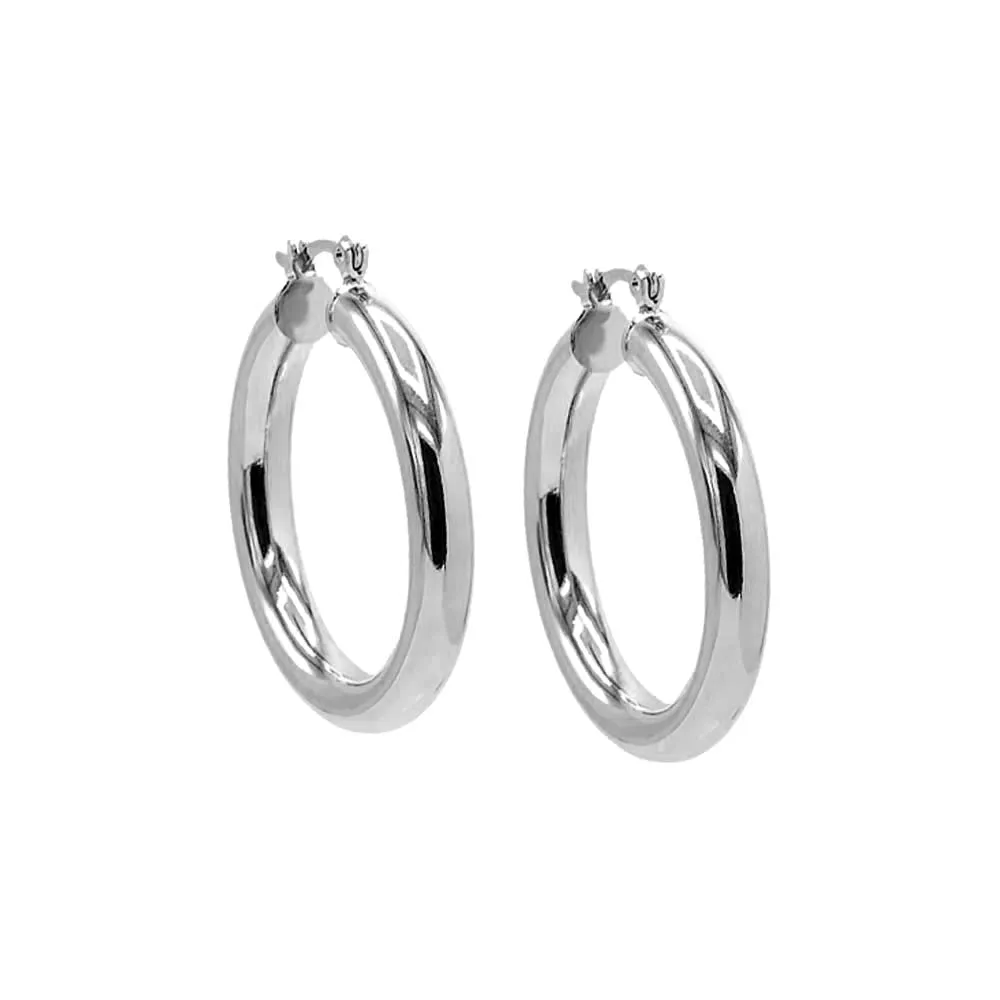 Adina's Chunky Hollow Hoop Earring
