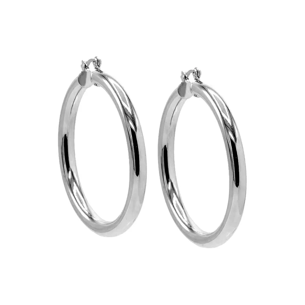 Adina's Chunky Hollow Hoop Earring