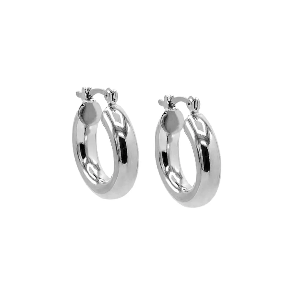 Adina's Chunky Hollow Hoop Earring
