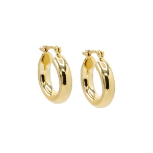 Adina's Chunky Hollow Hoop Earring