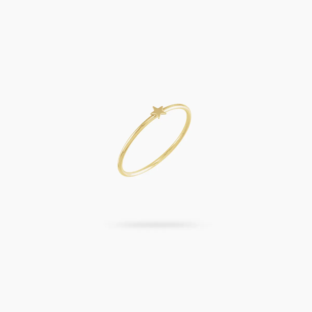 Amare Wear 14K Stackable Mini Star Ring