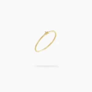 Amare Wear 14K Stackable Mini Star Ring
