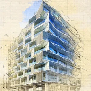 Architecture Blueprint Sketch