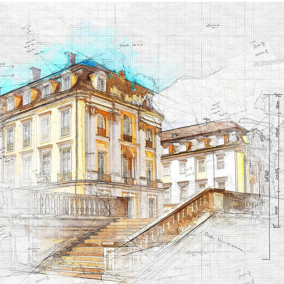Architecture Blueprint Sketch