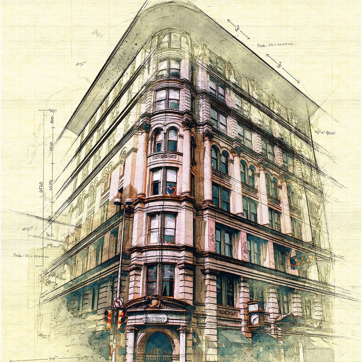 Architecture Blueprint Sketch