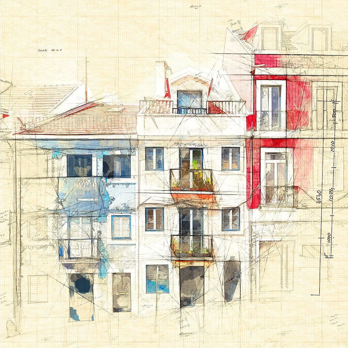 Architecture Blueprint Sketch