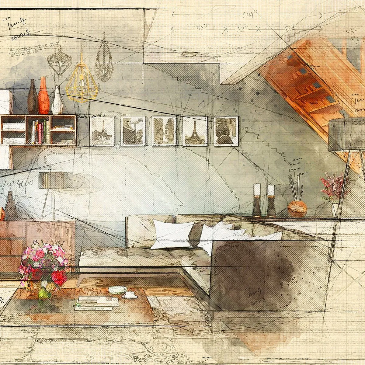 Architecture Blueprint Sketch