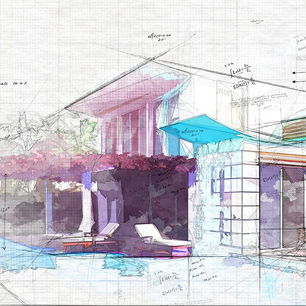 Architecture Blueprint Sketch