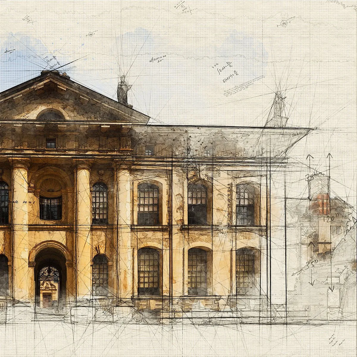 Architecture Blueprint Sketch