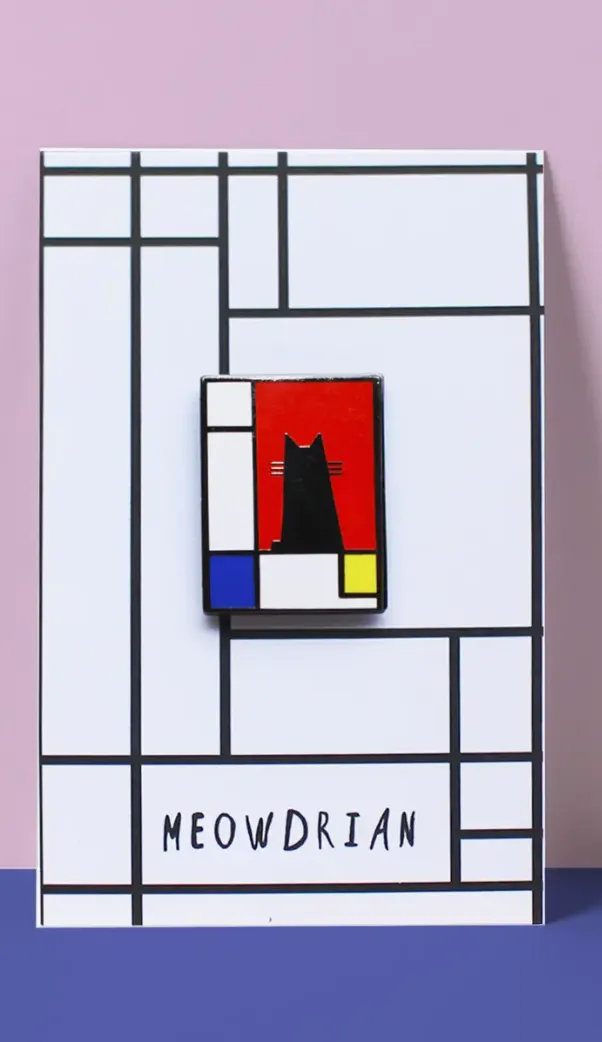 Artist Cat Pins