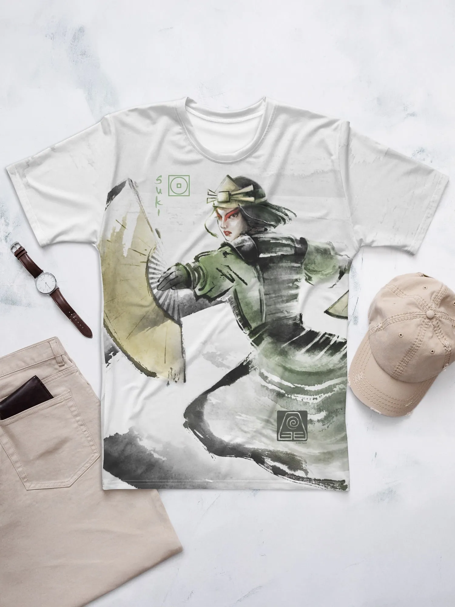 Avatar: The Last Airbender Suki Watercolor T-Shirt