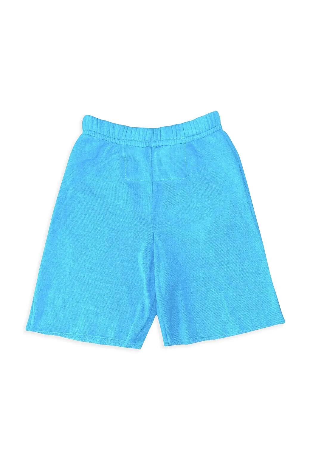 AVIATOR NATION MALIBU KIDS SWEATSHORTS - NEON BLUE