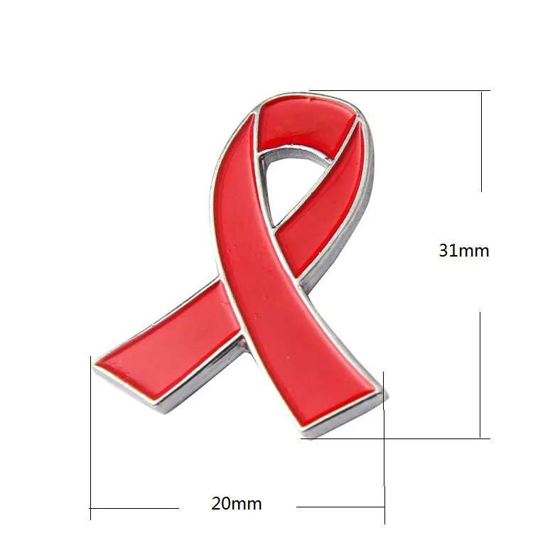 Awareness Ribbon Pin - Red