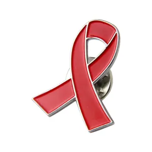 Awareness Ribbon Pin - Red