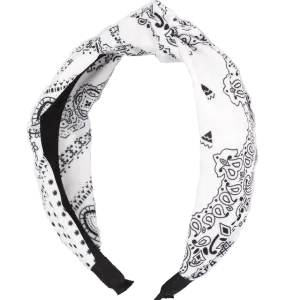 Bandana Haarreif Weiß