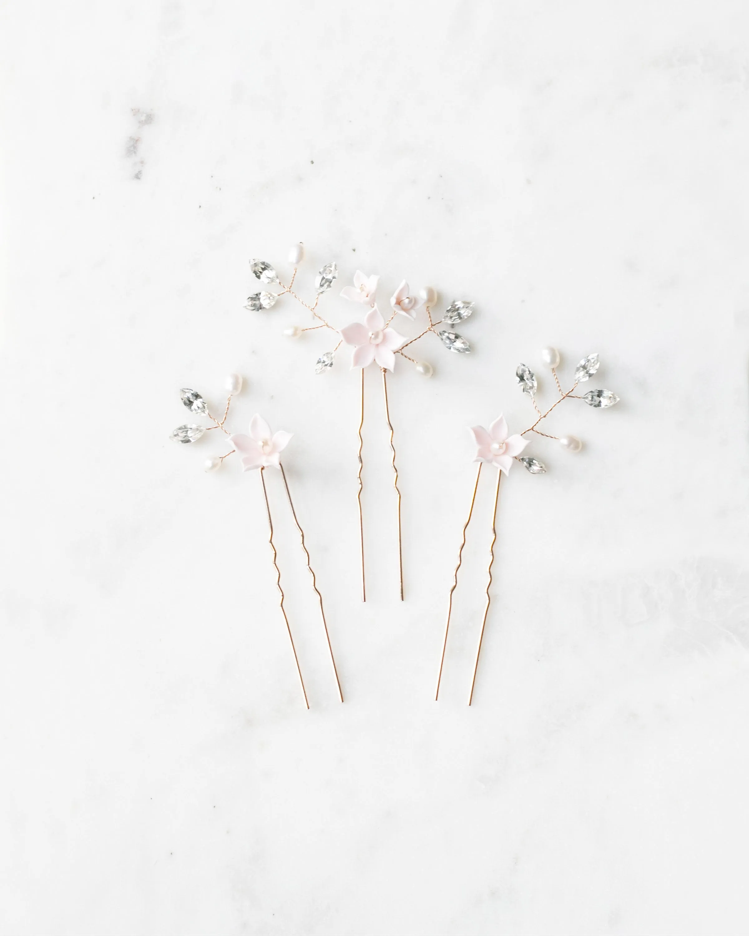 Belle Fleur Hair Pins