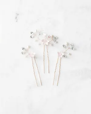 Belle Fleur Hair Pins