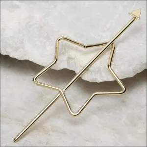 Beryl Star Hair Stick