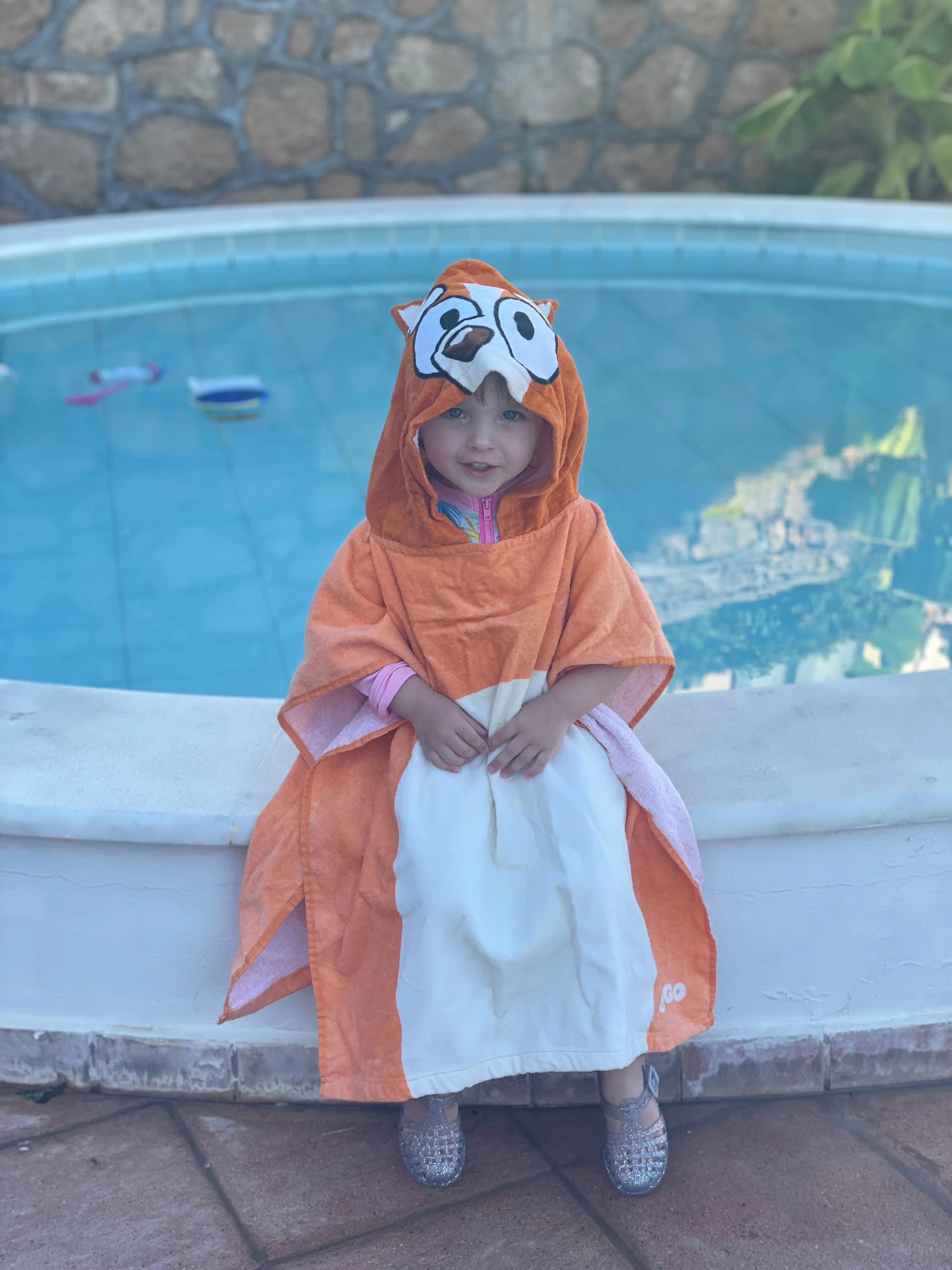 Bingo Children's Poncho Towel