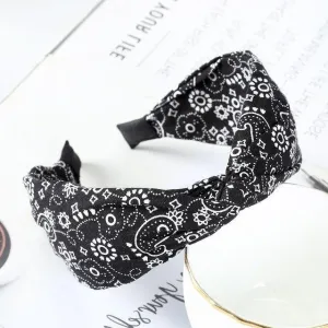 Black Bandana Haarreif
