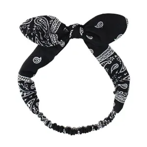 Black Haarband Bandana