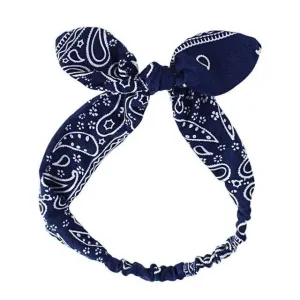 Blue Haarband Bandana